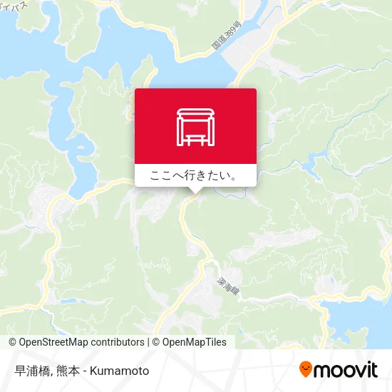 早浦橋地図