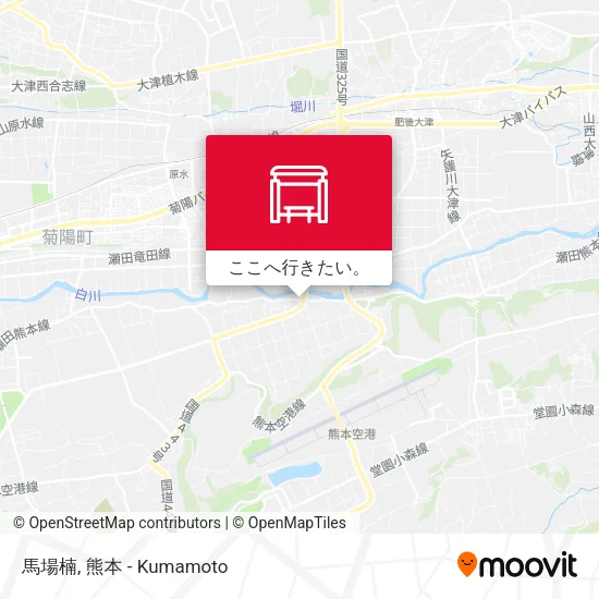 馬場楠地図