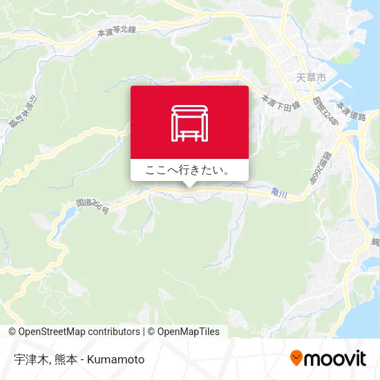 宇津木地図