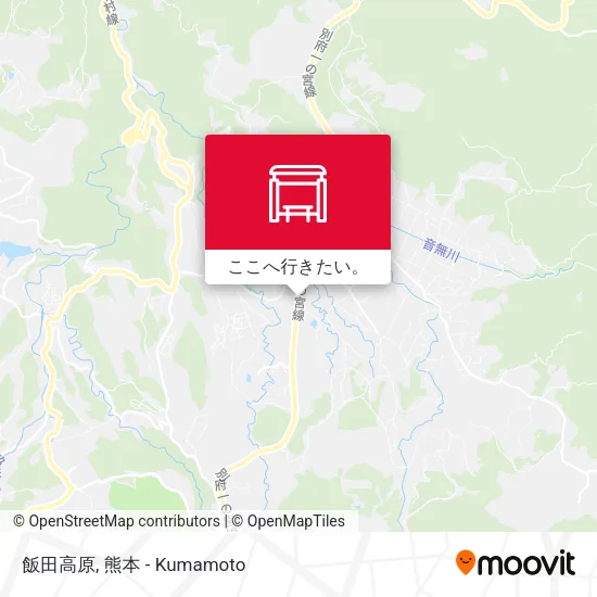 飯田高原地図