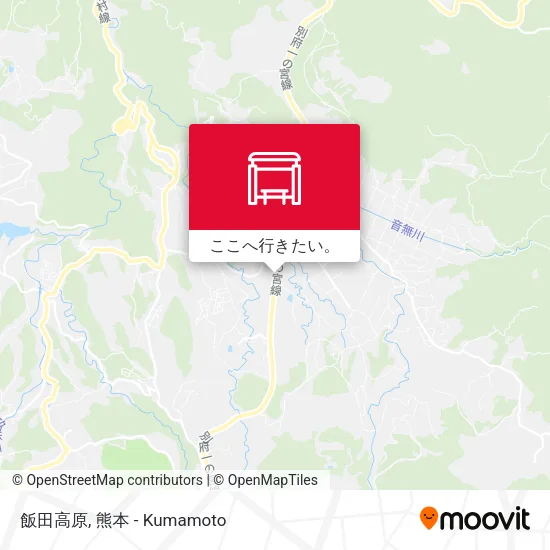 飯田高原地図
