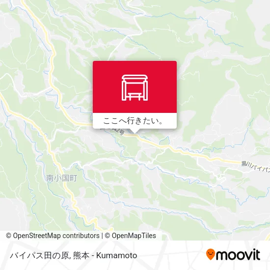 バイパス田の原地図