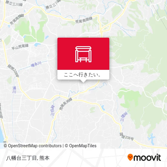 八幡台三丁目地図