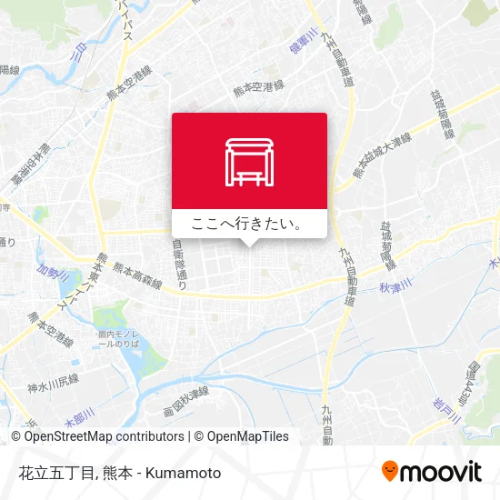 花立五丁目地図