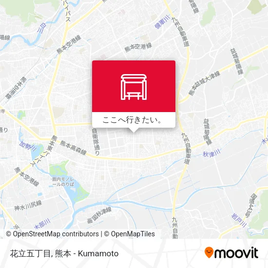花立五丁目地図