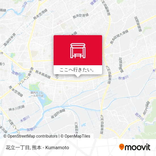 花立一丁目地図