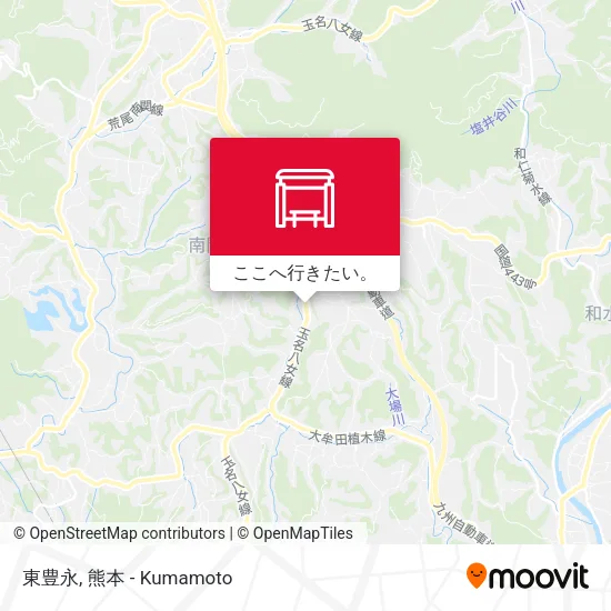 東豊永地図