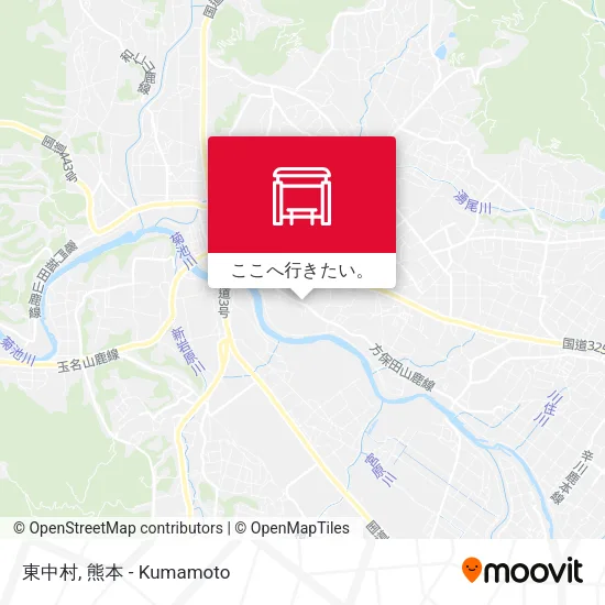 東中村地図