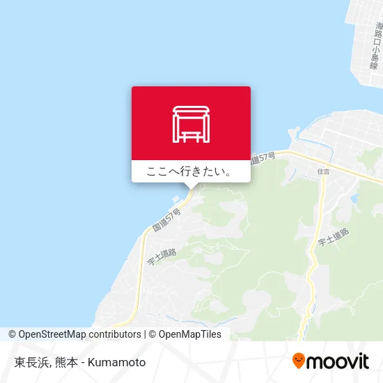 東長浜地図