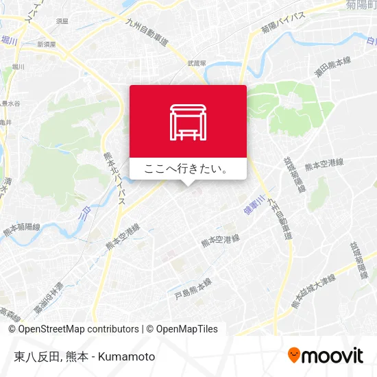 東八反田地図
