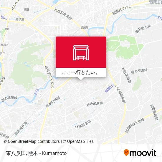 東八反田地図