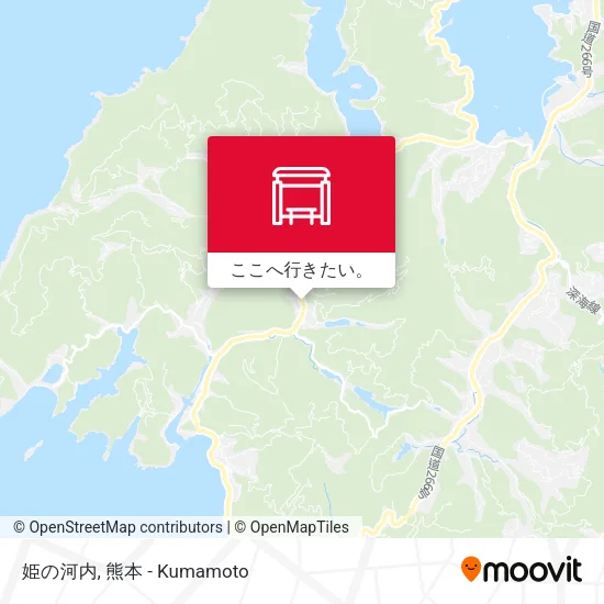 姫の河内地図