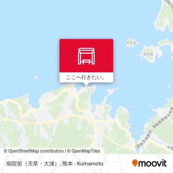 病院前（天草・大浦）地図