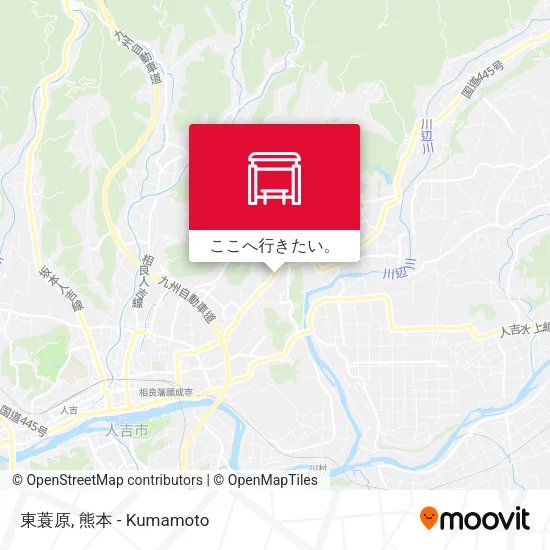 東蓑原地図