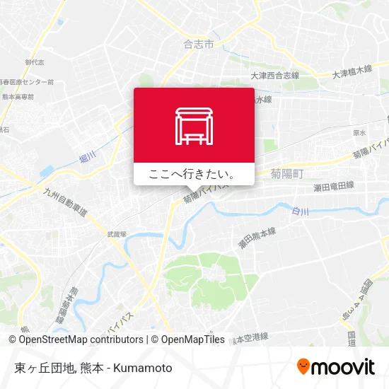 東ヶ丘団地地図