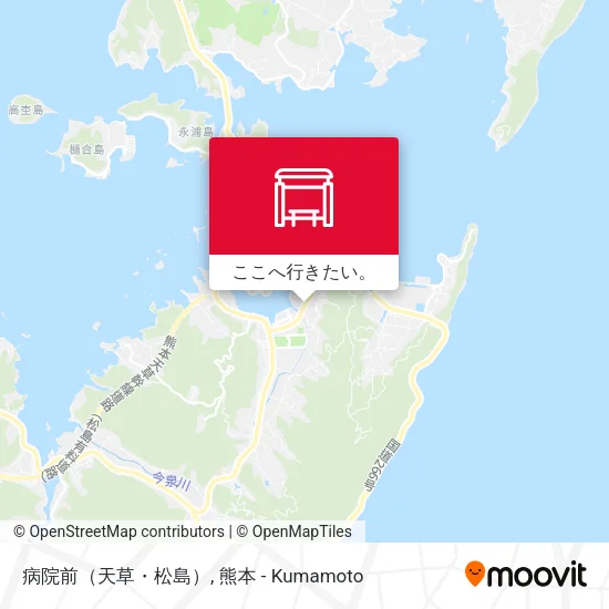 病院前（天草・松島）地図