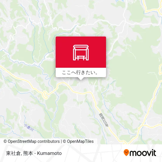 東社倉地図