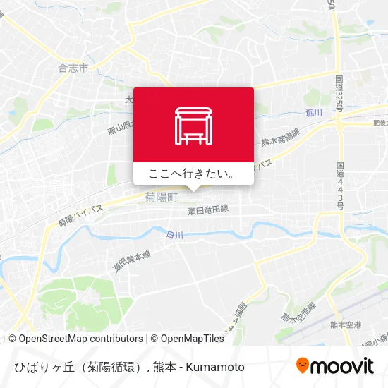 ひばりヶ丘（菊陽循環）地図