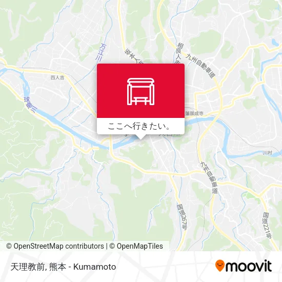 天理教前地図