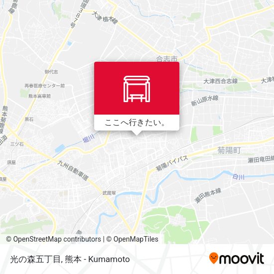 光の森五丁目地図