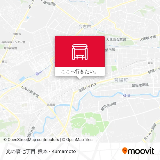 光の森七丁目地図