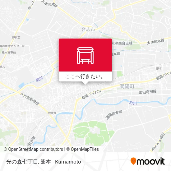 光の森七丁目地図