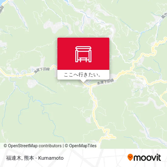 福連木地図