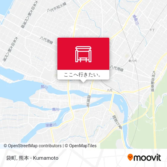 袋町地図