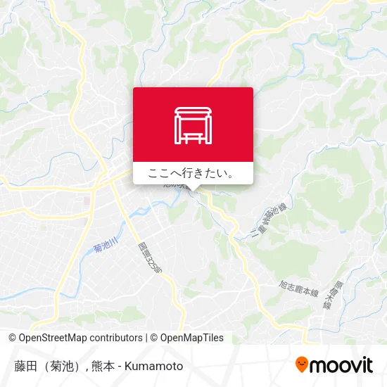 藤田（菊池）地図