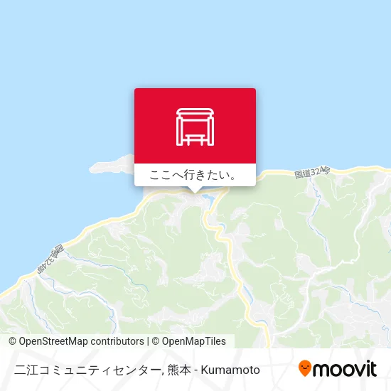 二江コミュニティセンター地図