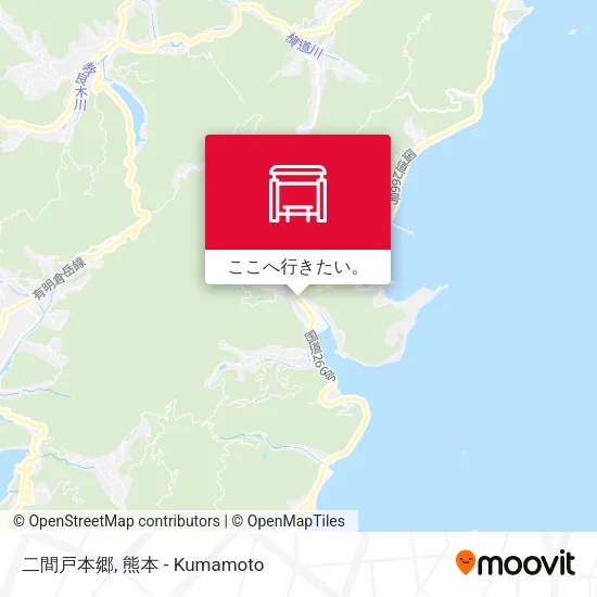 二間戸本郷地図