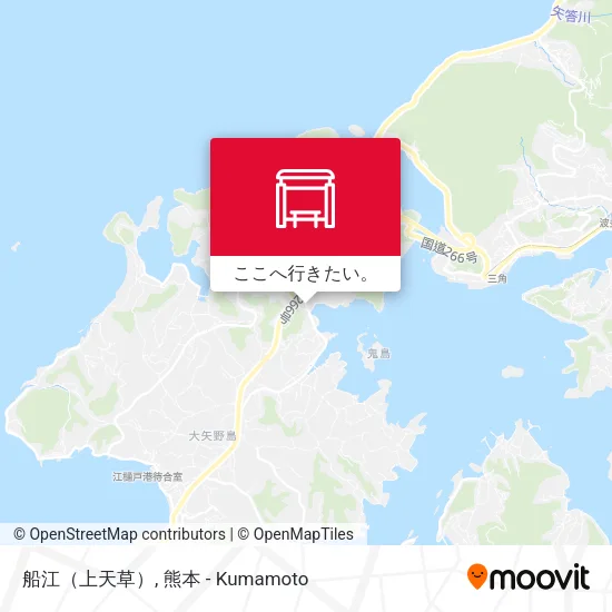 船江（上天草）地図