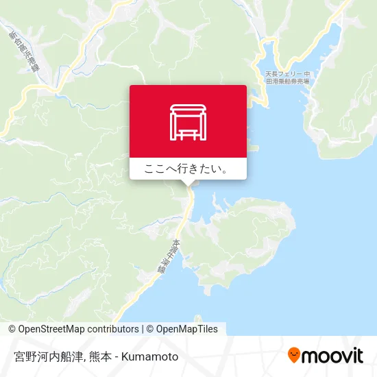宮野河内船津地図