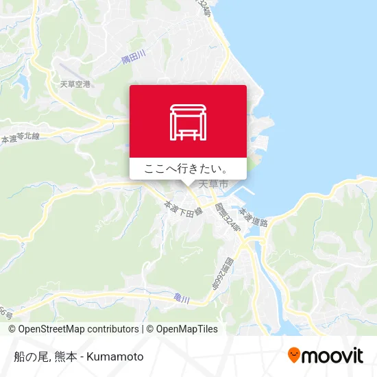 船の尾地図