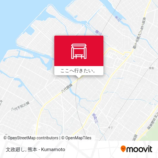 文政廻し地図