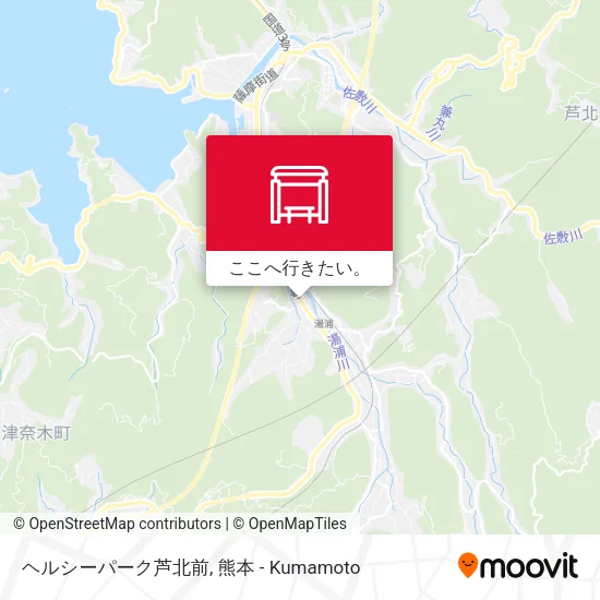 ヘルシーパーク芦北前地図