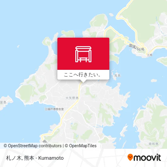札ノ木地図