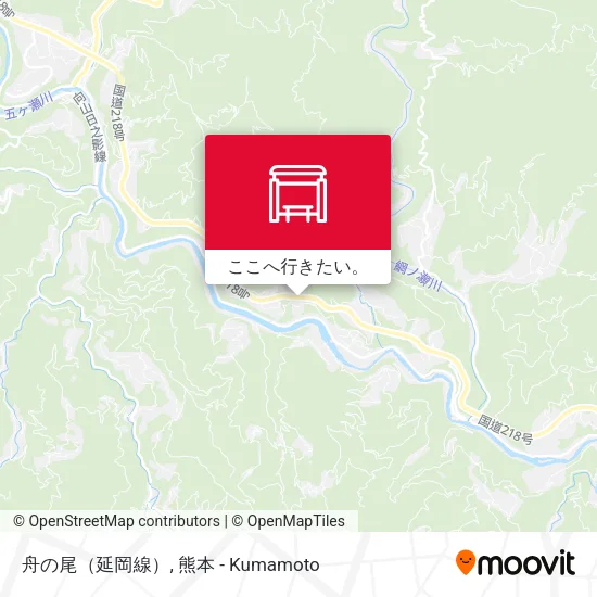 舟の尾（延岡線）地図