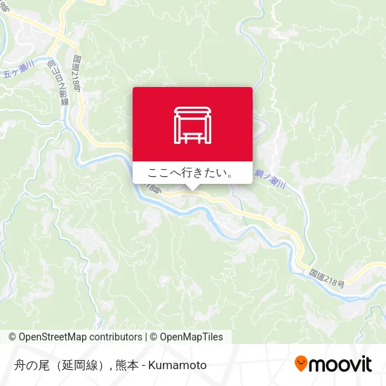 舟の尾（延岡線）地図