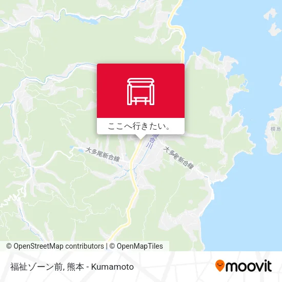 福祉ゾーン前地図