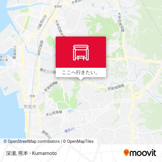 深瀬地図