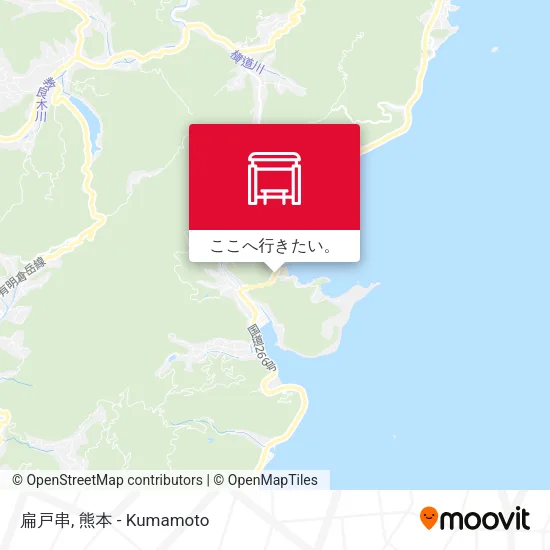 扁戸串地図