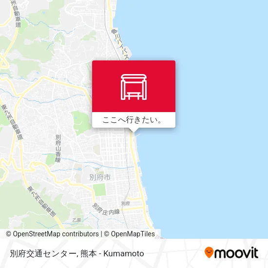 別府交通センター地図