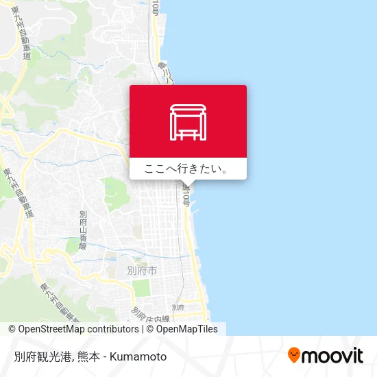 別府観光港地図