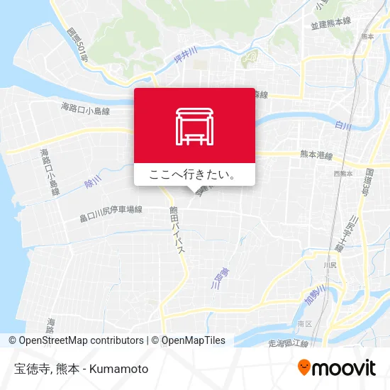 宝徳寺地図