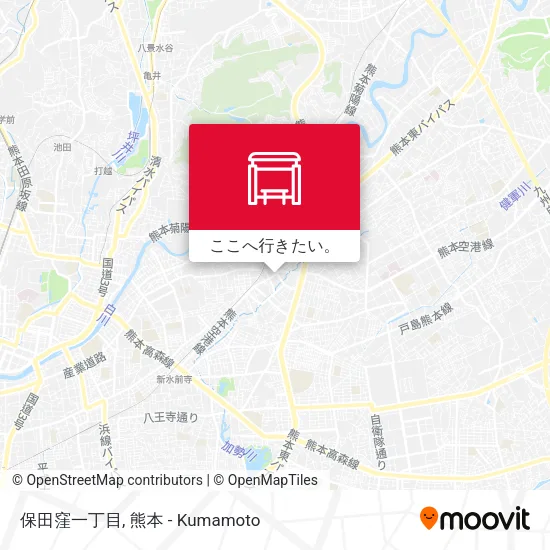 保田窪一丁目地図