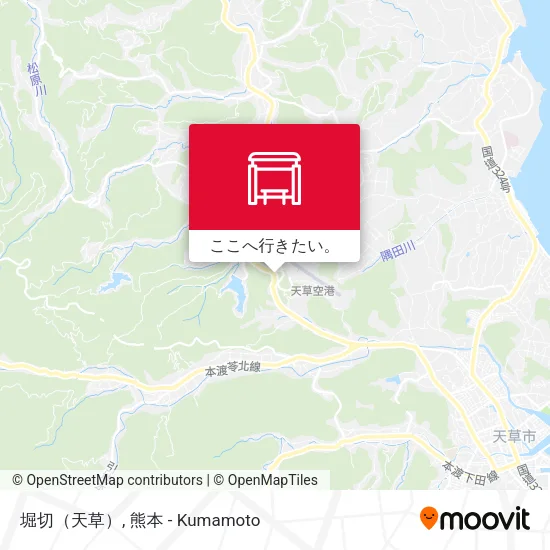 堀切（天草）地図