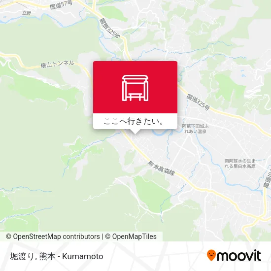堀渡り地図