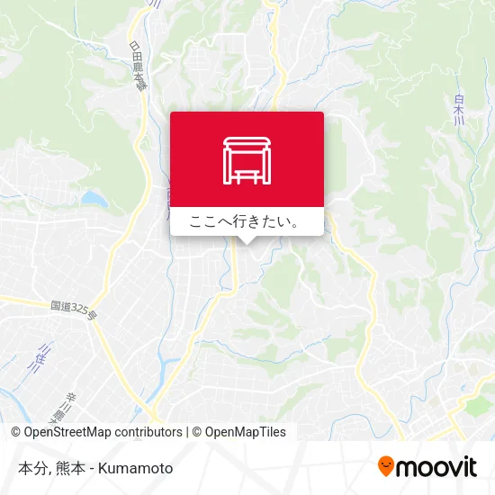 本分地図
