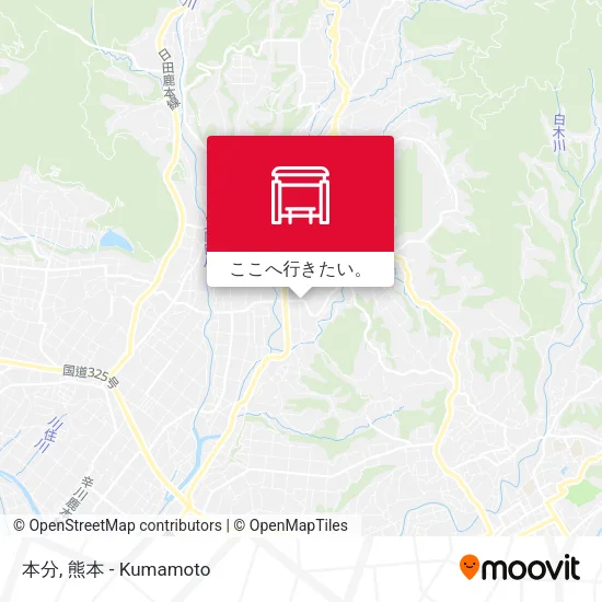 本分地図